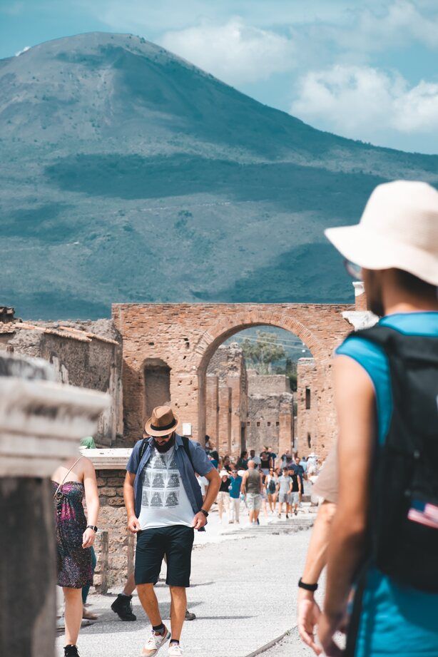 Visitas em espanhol em Pompeia