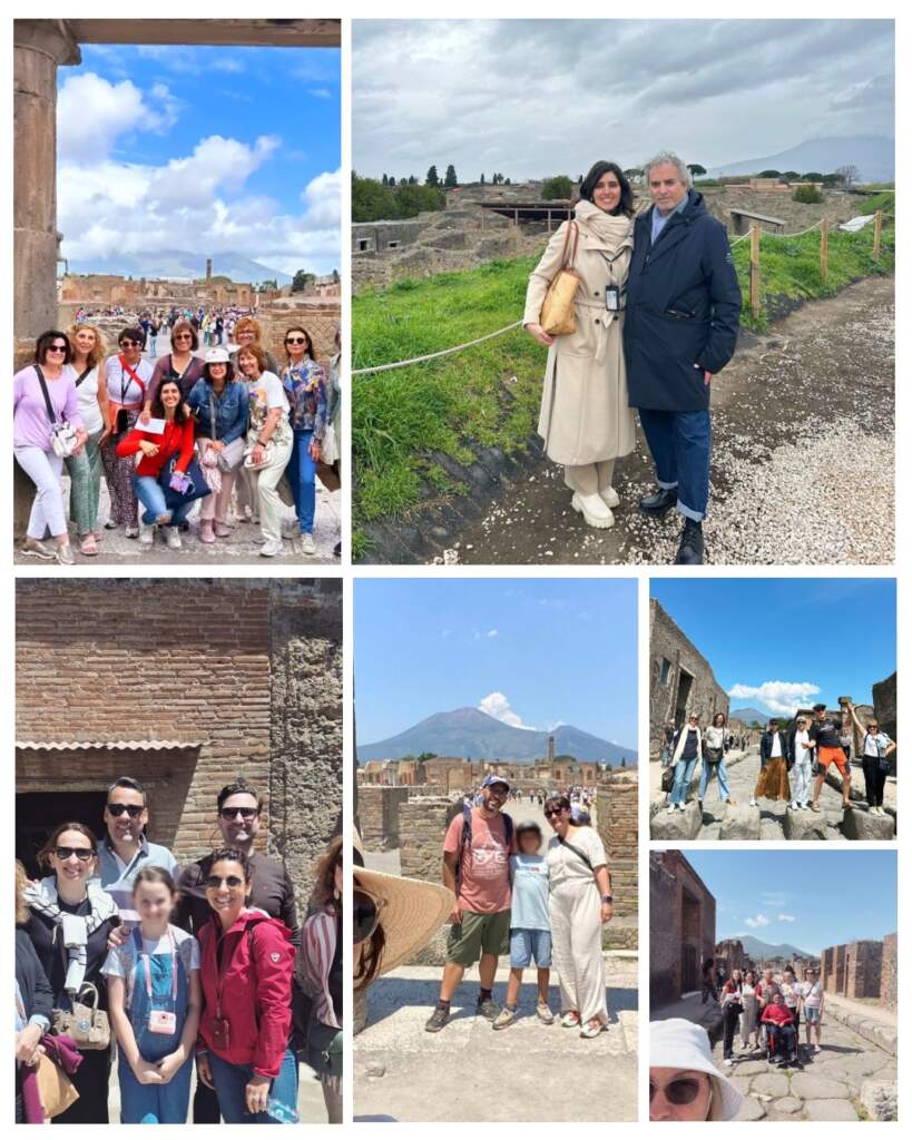 Visitas guiadas em Pompeia