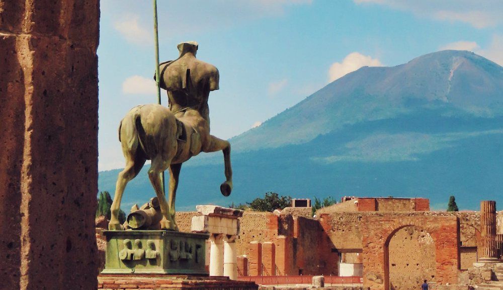 Visitas em português em Pompeia