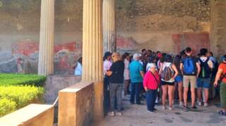 Quanto custa uma visita guiada em Pompeia?