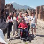Visitas guiadas em Pompeia para pessoas em cadeira de rodas