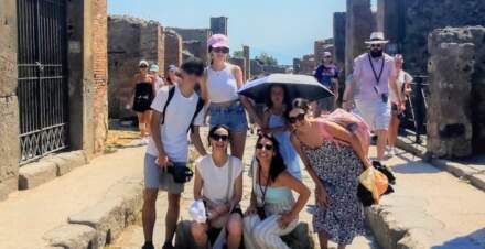 Visitas guiadas para famílias com crianças em Pompeia